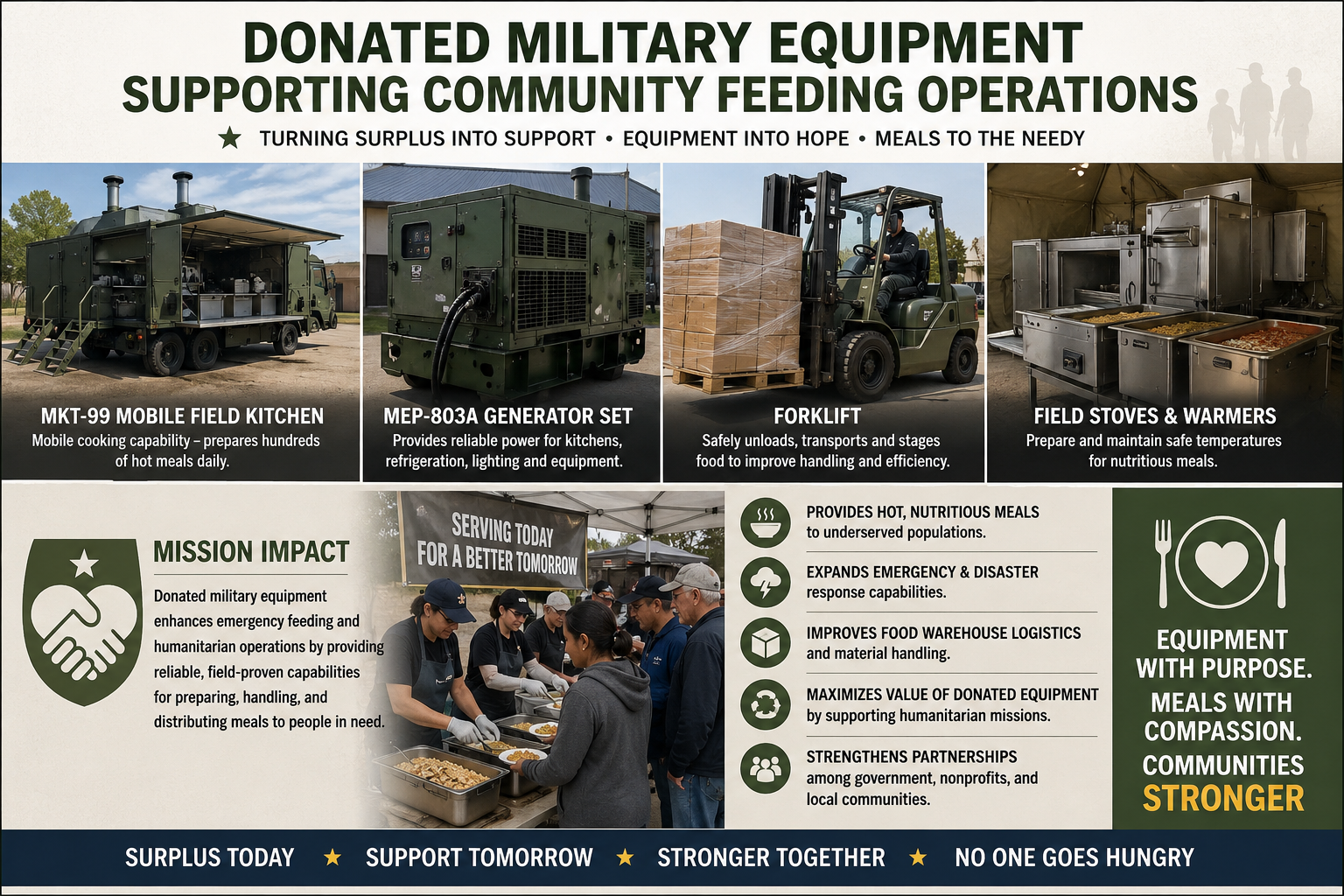 Donated equipment